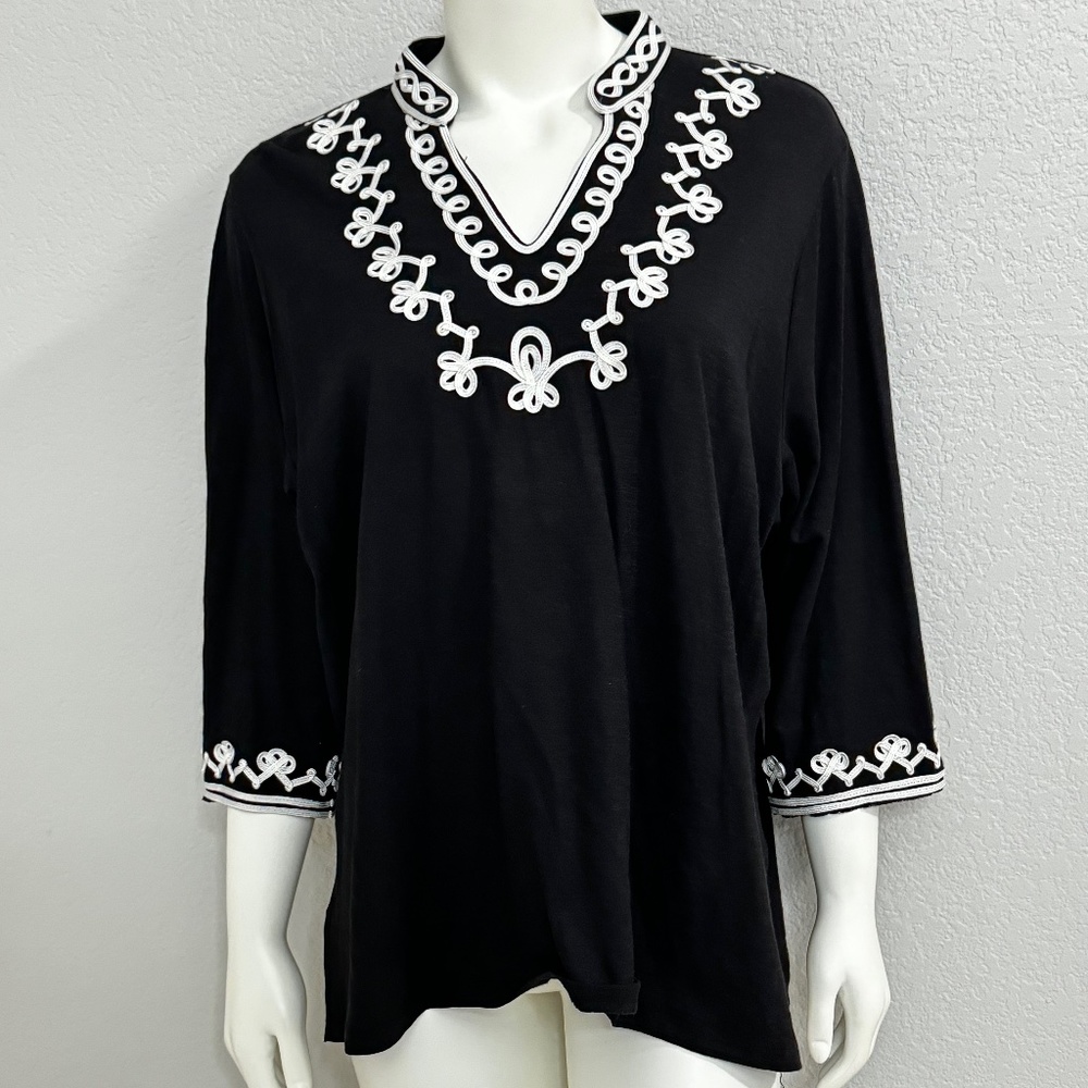 Allison Daley Embroidered Shirt
